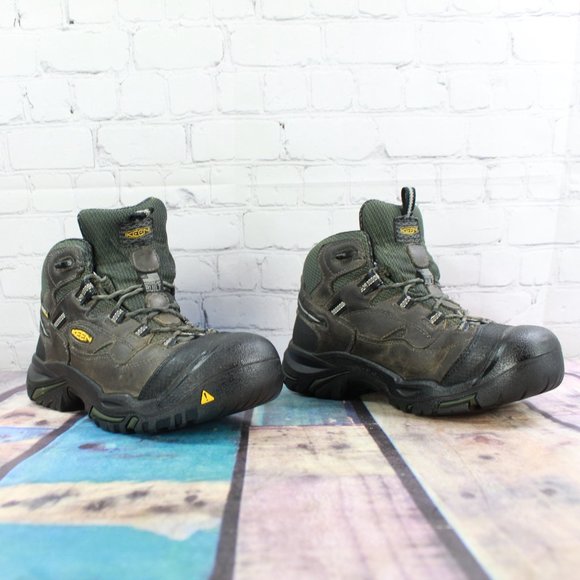 KEEN Dry Lace-up Waterproof Hiking Boots Size 8 - Picture 2 of 9